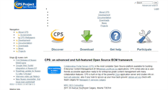Desktop Screenshot of cps-project.org