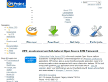 Tablet Screenshot of cps-project.org